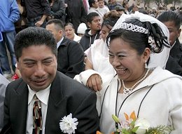 Mass Wedding at the Border